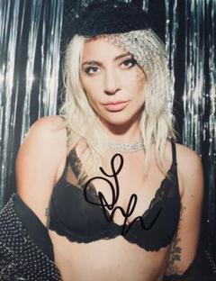 お宝…レディー・ガガ直筆サイン入り2Lサイズ写真…Lady Gaga⑤ お宝…レディー・ガガ直筆サイン入り2Lサイズ写真…Lady Gaga⑤