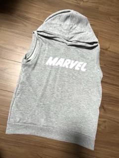 MARVEL ノースリーブパーカースウェットトップス 140