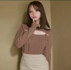 ANDMARY】Bebe knit tops