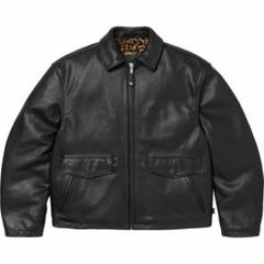 極美品　シュプリーム×ショット　レザージャケット　ブルゾン　M ブラック　牛革 2025年最新】supreme schott leatherの人気アイテム - メルカリ