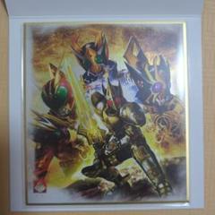 ❶仮面ライダー色紙ART GPエディション1~3 箔押し パラレル 16枚セット フラットガシャポン】仮面ライダー色紙ART GPエディション3