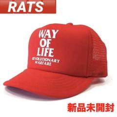 ラッツ　キャップ/RATS チャレンジャー MARIGOLD キムタク 新品】ラッツ Rats キャップ WAY OF LIFE キムタク ②（RATS
