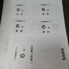 2025年最新】sapix 6年 テストの人気アイテム - メルカリ