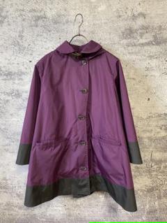 美品　Fox umbrellas フォックスアンブレラズ　レインコート 40 撥水 コート ボックス型 フォックスアンブレラ Fox Umbrellasの