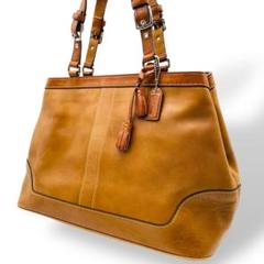 coach コーチ　ハンドバッグ　オールレザー　手提げ　キャメルカラー 楽天市場】コーチ キャメル（トートバッグ｜レディースバッグ