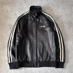 美品 Schott ラムレザー トラックジャケット サイズ M ブラック 楽天市場】ショット Schott ラムレザー トラックジャケット 2