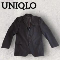 UNIQLO ユニクロ ウォッシャブル ウール スーツ ジャケット(L)ブラック
