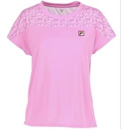美品！FILA レディース テニス Tシャツ ピンク 2024SS