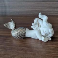 楽天市場】リヤドロ 夢見るマーメイド シルバー リデコ 人魚