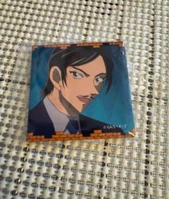 諸伏高明　メモリアル缶バッジ　コナンランド