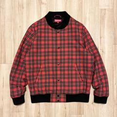 激レア！2013AW SUPREME “PLAID BOMBER” ジャケット - メルカリ