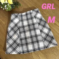 GRL グレイル インパン付き ミニスカート チェック柄