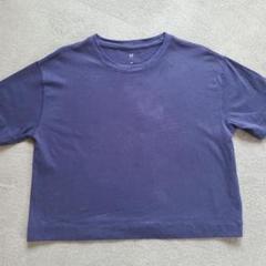 GAP キッズダークブルー ショートスリーブ Tシャツ　Lサイズ