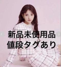 SNIDEL スナイデル ノーカラーチェックツイードジャケット　PNKのサムネイル