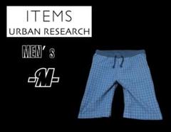 メンズM◇URBAN RESEARCH◇ショートパンツ 青