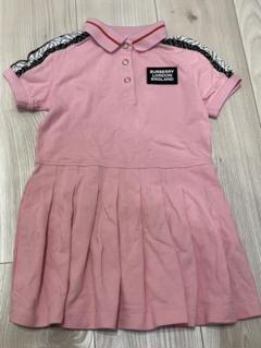 BURBERRY ピンク ポロワンピース 4Y