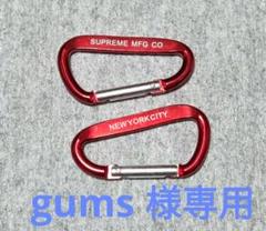 Supreme カラビナ キーホルダー 2個セット Supreme 新品 シュプリーム SUPREME Nite Ize S Logo Keychain