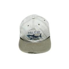 【希少】Polo ラルフ ヴィンテージ キャップ美品 ボーイズ 8才～20才)Polo ベア コットン ツイル ボール キャップ