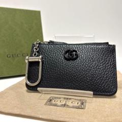 正規品　GUCCI コインケース ラウンドファスナー　GGスプリーム　PVC 黒 2025年最新】グッチ コインケースの人気アイテム - メルカリ