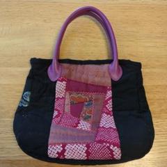 古布　パッチワーク　バッグ