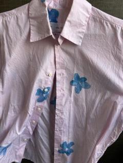 CAMIEL FORTGENS HANDPAINTER FLOWER SHIRT