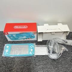 ジャンク品Nintendo Switch Lite ターコイズ 本体 + 箱 ジャンク】Nintendo Switch Lite ターコイズ 本体と箱のみ