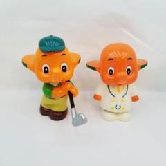 【非売品】サトちゃん　ペアチェア　折りたたみ　佐藤製薬　ノベルティ 非売品】サトちゃん ペアチェア 折りたたみ 佐藤製薬 ノベルティ