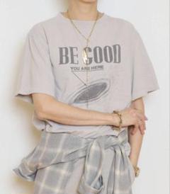 アパルトモン　レミリーフ　ILLINOISプリントオーバーサイズTシャツ アパルトモン レミリーフ ILLINOISプリントオーバーサイズT