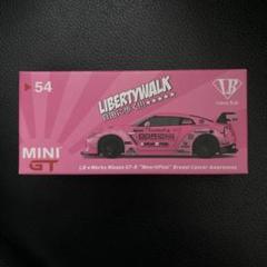 MINIGT No.54 リバティーウォーク GT-R ピンク マレーシア限定 MINI GT 54 LB Works Nissan GT-R WearItPink Breast Cancer