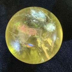 天然石　シトリンスフィア*॰ْ✧ً⋆。良品質　パワーストーン 楽天市場】【1個】シトリン 17mm 丸玉 スフィア 天然石