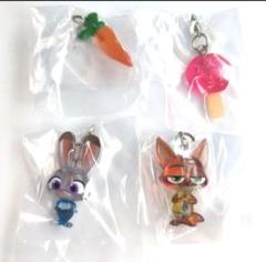 ズートピア　めじるしアクセサリー　ニック　ジュディ　４種セット　③