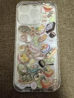寿司デザインの透明iPhoneケース