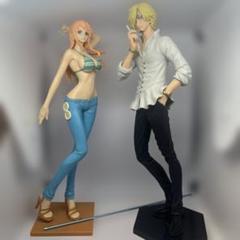 ワンピース　イーストブルー　エピソード　サンジ　ナミ　フィギュア　まとめ売り ワンピース イーストブルー エピソード サンジ ナミ フィギュア