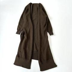 MUSE de Deuxieme classe　ロングカーディガン ブラウン MUSE de Deuxieme classe ロングカーディガン ブラウン