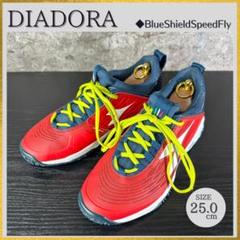 S307入手困難 DIADORA ブルーシールドスピードフライテニスシューズ25