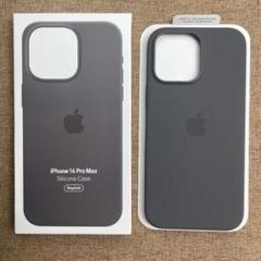新品未開封　純正　iPhone16promax シリコンケース　黒 新品未開封 純正 iPhone16promax シリコンケース 黒 - メルカリ