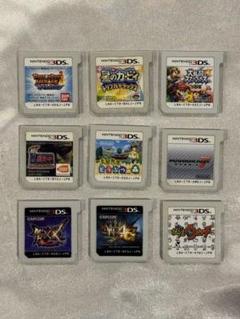 ニンテンドー3DS ゲームソフト9本セット 星のカービィ 妖怪ウォッチ 他