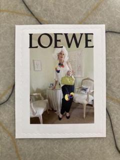 【正規品】ロエベ LOEWE ノベルティ ステッカー シール 非売品 ホワイトのサムネイル