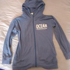 ocean pacific フード付きジップアップパーカー 140cm