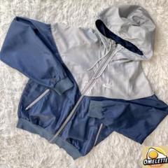 ヴィンテージ 80's 紺タグ NIKE ナイロンジャケット 短丈 M y2k