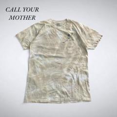 FA-042 CALL YOUR MOTHER タイダイ柄Tシャツ M 骸骨