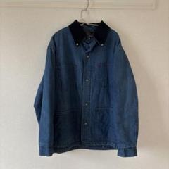 Madewell デニム カバーオール　ビンテージ　60s 60s Madewell デニムカバーオール 襟コーデュロイ ワーク