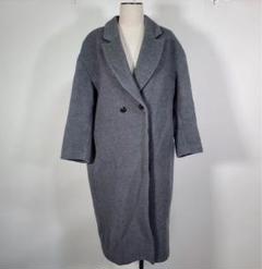 Rouge vif ルージュヴィフ コート グレー 無地 アウター 暖かいS