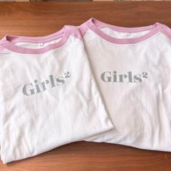 girls2❤️ラグランTシャツ ロンT Sサイズ　Ｌサイズ