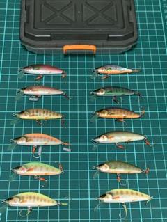 T.C.G Handmade Lures 45s-55sアワビ貼り12個セット T.C.G Handmade Lures 45s-55sアワビ貼り12個セット - メルカリ