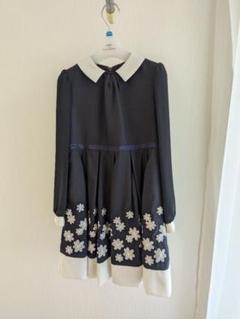 【最終値下げ】waltz by BEAMS DESIGN フォーマルワンピース waltz by BEAMS DESIGN チェックオーガンワンピース・ボレロ