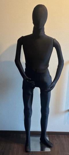 フレキシブルマネキン トルソー　ブラック　全身　展示　ディスプレイ