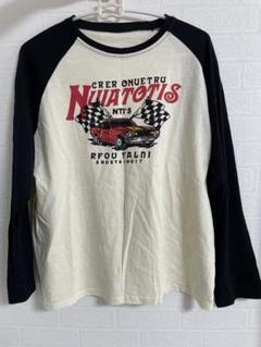 アメカジ　古着　ラグラン　Tシャツ　カットソー　ヴィンテージ　ユニセックス セール】2024AW 古着風 アメリカンヴィンテージ バックプリント
