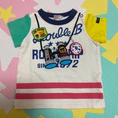 ミキハウス ダブルB 双眼鏡Tシャツ 80