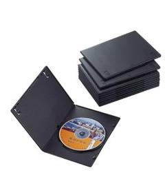エレコム トールケース DVD BD 対応 スリム 1枚収納 10個セット